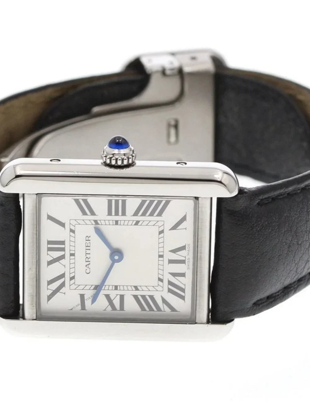 CARTIER Tank solo SM WSTA0030 Silver Dial Quartz Ladies Watch_958814 - Picture 3 of 7
